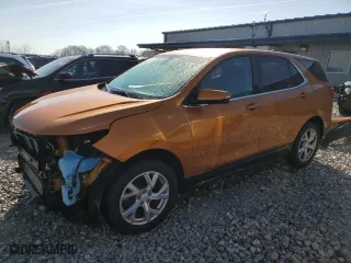 2018 Chevrolet Equinox LT with VIN 2GNAXKEX8J6173041, listed as a Copart auction lot 48753195 with 67,667 mi miles and Clean Title. Bid and sale history available at carsss.com. Image 1.