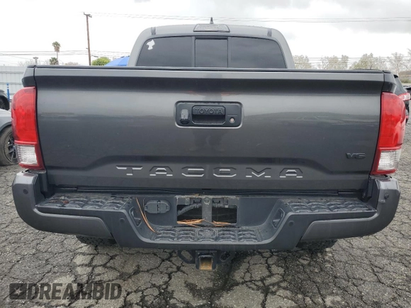 2016 Toyota Tacoma SR with VIN 3TMCZ5AN6GM018536, listed as a Copart auction lot 49336645 with 103,298 mi miles and Salvage Title. Bid and sale history available at carsss.com. Image 6.