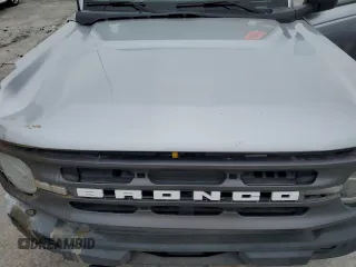 2022 Ford Bronco with VIN 1FMEE5DP1NLA98307, listed as a Copart auction lot 47690365 with 34,490 mi miles and Salvage Title. Bid and sale history available at DreamBid. Image 13.