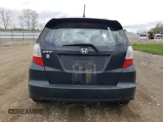 2013 Honda Fit Sport with VIN JHMGE8H51DC009050, listed as a Copart auction lot 53913855 with 207,199 mi miles and Salvage Title. Bid and sale history available at carsss.com. Image 6.