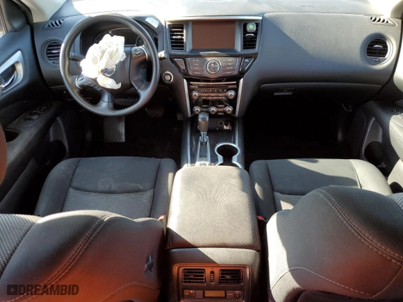 2017 Nissan Pathfinder S with VIN 5N1DR2MM3HC668607, listed as a Copart auction lot 86807884 with 167,421 mi miles and Salvage Title. Bid and sale history available at carsss.com. Image 8.