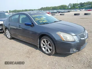 2007 Nissan Maxima SE with VIN 1N4BA41E17C856302, listed as a IAAI auction lot 42480255 with 167,693 mi miles and . Bid and sale history available at DreamBid. Image 1.