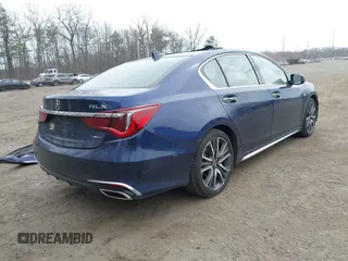 2019 Acura RLX Hybrid Advance Pkg with VIN JH4KC2F97KC000076, listed as a IAAI auction lot 41897197 with 111,333 mi miles. Bid and sale history available at carsss.com. Image 4.