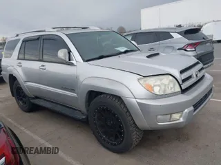 2004 Toyota 4Runner SR5 with VIN JTEBU14R240041579, listed as a IAAI auction lot 41756959 with 267,811 mi miles and . Bid and sale history available at DreamBid. Image 1.