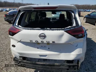 2023 Nissan Rogue S with VIN JN8BT3AA0PW003419, listed as a Copart auction lot 46536475 with 35,043 mi miles and Salvage Title. Bid and sale history available at DreamBid. Image 6.