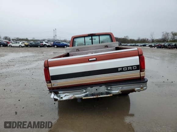 1994 Ford F-150 with VIN 1FTEF14N4RLB50916, listed as a Copart auction lot 51851865 with 209,492 mi miles and Salvage Title. Bid and sale history available at carsss.com. Image 6.