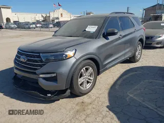 2023 Ford Explorer XLT with VIN 1FMSK7DH4PGB05813, listed as a IAAI auction lot 41761801 with 11,191 mi miles. Bid and sale history available at carsss.com. Image 2.