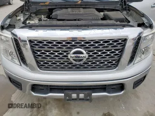 2018 Nissan Titan SV with VIN 1N6AA1EK7JN502927, listed as a Copart auction lot 47693425 with 95,309 mi miles and Salvage Title. Bid and sale history available at carsss.com. Image 11.