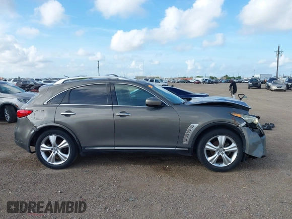 2010 Infiniti FX with VIN JN8AS1MW0AM856299, listed as a IAAI auction lot 42585732 with 74,415 mi miles and . Bid and sale history available at DreamBid. Image 13.