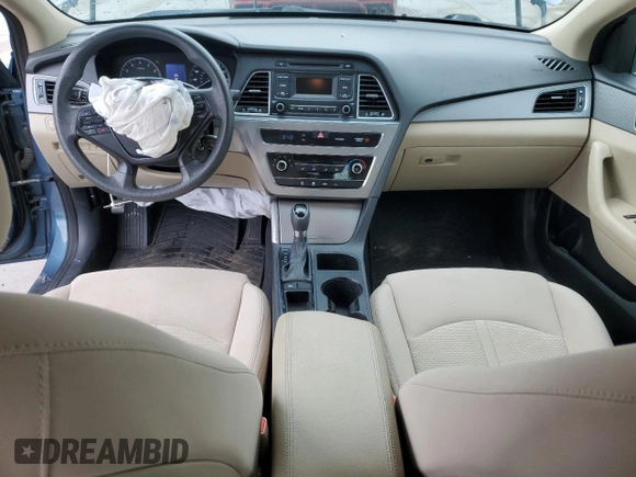 2015 Hyundai Sonata SE z VIN 5NPE24AF0FH200687, wystawiony jako Copart lot #55123525 z przebiegiem 111 325 mil mil oraz Szkoda całkowita • Salvage title. Historia ofert i sprzedaży dostępna na DreamBid. Obrazek 8.