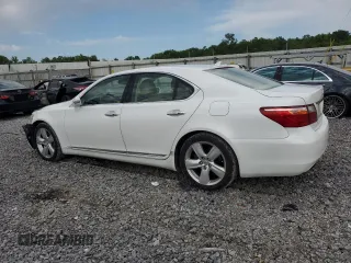 2011 Lexus LS 460 with VIN JTHBL5EFXB5105949, listed as a Copart auction lot 57102795 with 197,877 mi miles and Salvage title. Bid and sale history available at DreamBid. Image 2.