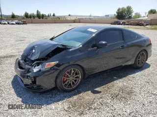 2012 Honda Civic Si with VIN 2HGFG4A58CH702723, listed as a Copart auction lot 57642215 with 99,385 mi miles and Salvage title. Bid and sale history available at DreamBid. Image 1.
