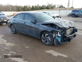 2024 Hyundai Elantra SEL with VIN KMHLS4DGXRU674101, listed as a IAAI auction lot 41314970 with 24,531 mi miles and . Bid and sale history available at DreamBid. Image 1.