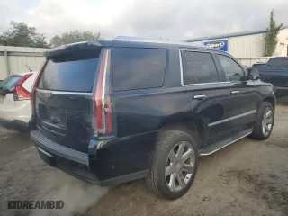 2019 Cadillac Escalade Premium Luxury with VIN 1GYS4CKJ3KR214350, listed as a Copart auction lot 85612394 with 91,510 mi miles and Salvage Title. Bid and sale history available at carsss.com. Image 3.