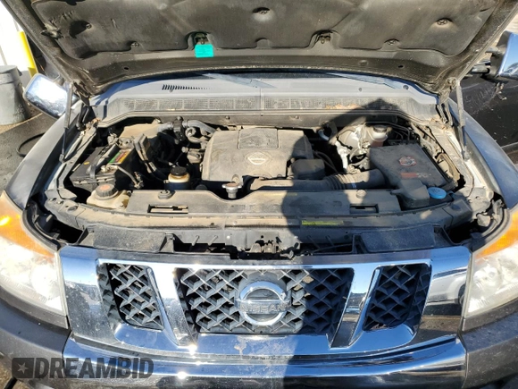 2008 Nissan Titan SE with VIN 1N6BA07D88N346095, listed as a Copart auction lot 81710484 with 90,568 mi miles and Salvage Title. Bid and sale history available at carsss.com. Image 11.