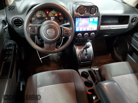 2014 Jeep Compass Sport with VIN 1C4NJDBB3ED793061, listed as a Copart auction lot 45112075 with 146,113 mi miles and Salvage Title. Bid and sale history available at carsss.com. Image 8.