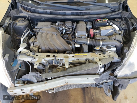 2014 Nissan Versa S Plus with VIN 3N1CN7AP6EL804030, listed as a Copart auction lot 50415345 with 137,113 mi miles and Salvage Title. Bid and sale history available at DreamBid. Image 12.