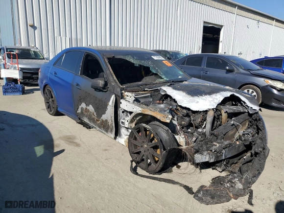 2016 Mercedes-Benz E-Class AMG E 63 S with VIN WDDHF7GB1GB285832, listed as a Copart auction lot 77434494 with 0 mi miles and Salvage Title. Bid and sale history available at carsss.com. Image 4.