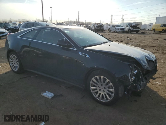 2012 Cadillac CTS with VIN 1G6DC1E35C0137640, listed as a Copart auction lot 49047235 with 131,217 mi miles and Clean title. Bid and sale history available at DreamBid. Image 4.