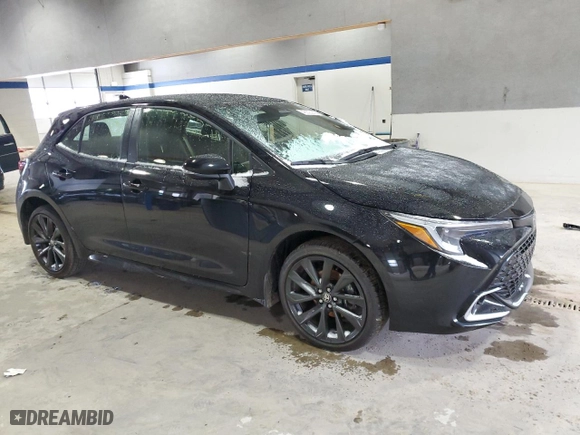 2024 Toyota Corolla Hatchback XSE with VIN JTNC4MBE4R3232514, listed as a Copart auction lot 45525935 with NaN miles and Salvage Title. Bid and sale history available at carsss.com. Image 4.