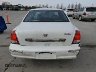 2001 Hyundai XG with VIN KMHFU45D01A105534, listed as a Copart auction lot 49597965 with 165,391 mi miles and Salvage Title. Bid and sale history available at DreamBid. Image 6.