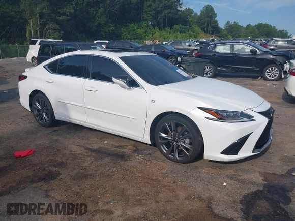 2021 Lexus ES 350 F Sport with VIN 58AGZ1B16MU103457, listed as a IAAI auction lot 42601533 with 86,759 mi miles and . Bid and sale history available at DreamBid. Image 1.