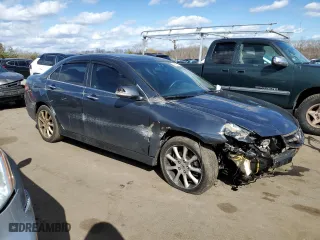 2007 Acura TSX Navi with VIN JH4CL96997C014372, listed as a Copart auction lot 48029165 with 216,550 mi miles and Salvage Title. Bid and sale history available at carsss.com. Image 4.