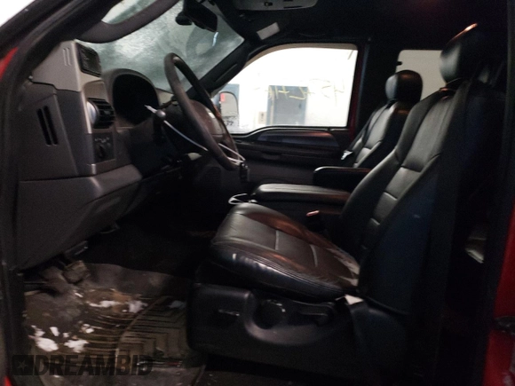 2007 Ford F-250 XL with VIN 1FTSX21P17EB29910, listed as a Copart auction lot 45727165 with 178,104 mi miles and Salvage Title. Bid and sale history available at DreamBid. Image 7.