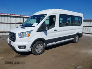 2020 Ford Transit Passenger XL with VIN 1FBAX2C85LKA42853, listed as a IAAI auction lot 42034055 with 65,181 mi miles and . Bid and sale history available at DreamBid. Image 17.