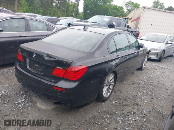2010 BMW 7 Series 750Li xDrive with VIN WBAKC8C59AC430094, listed as a IAAI auction lot 42088730 with 169,985 mi miles and . Bid and sale history available at DreamBid. Image 4.