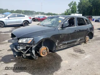 2012 Audi Q5 Premium Plus with VIN WA1LFAFP3CA091618, listed as a Copart auction lot 62334695 with Not provided miles and Salvage title. Bid and sale history available at DreamBid. Image 1.