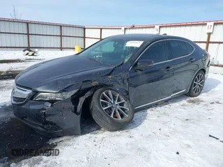 2016 Acura TLX V6 with VIN 19UUB2F31GA003973, listed as a IAAI auction lot 41560121 with 1 mi miles. Bid and sale history available at carsss.com. Image 2.