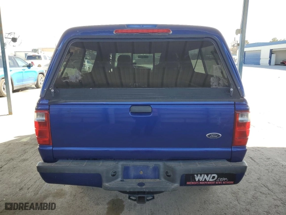 2004 Ford Ranger XL with VIN 1FTYR14U34PA36032, listed as a Copart auction lot 43769395 with 121,287 mi miles and Salvage Title. Bid and sale history available at carsss.com. Image 6.