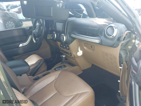 2016 Jeep Wrangler Unlimited 75th Anniversary with VIN 1C4BJWEG2GL161375, listed as a IAAI auction lot 41998100 with 108,495 mi miles. Bid and sale history available at carsss.com. Image 5.