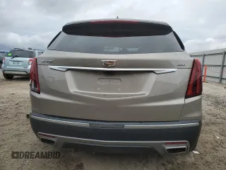 2022 Cadillac XT5 FWD Premium Luxury with VIN 1GYKNCRS1NZ117079, listed as a Copart auction lot 41448805 with 17,552 mi miles and Salvage title. Bid and sale history available at DreamBid. Image 6.