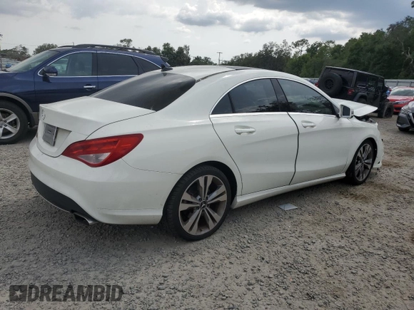 2015 Mercedes-Benz CLA 250 with VIN WDDSJ4EB9FN220682, listed as a Copart auction lot 55696345 with Not Provided miles and Salvage Title. Bid and sale history available at DreamBid. Image 3.