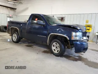 2009 Chevrolet Silverado 1500 Work Truck with VIN 1GCEC14X49Z204237, listed as a Copart auction lot 86647874 with Not Provided miles and Salvage Title. Bid and sale history available at DreamBid. Image 4.