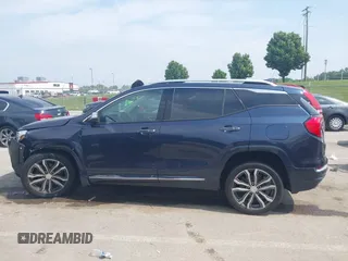 2018 GMC Terrain Denali with VIN 3GKALXEX9JL256723, listed as a IAAI auction lot 42398296 with 122,134 mi miles and . Bid and sale history available at DreamBid. Image 14.