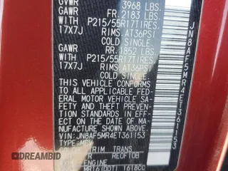 2014 Nissan Juke SV with VIN JN8AF5MR4ET361153, listed as a Copart auction lot 44462915 with 109,275 mi miles and Salvage Title. Bid and sale history available at carsss.com. Image 15.