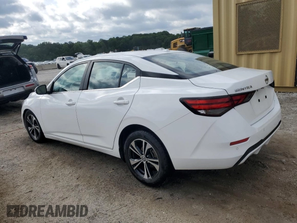 2023 Nissan Sentra SV z VIN 3N1AB8CV0PY312780, wystawiony jako Copart lot #57309805 z przebiegiem 44 575 mil mil oraz Nie do naprawy • Non repairable. Historia ofert i sprzedaży dostępna na DreamBid. Obrazek 2.