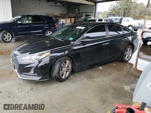 2018 Hyundai Sonata SEL with VIN 5NPE34AFXJH609575, listed as a Copart auction lot 48473395 with 88,891 mi miles and Salvage Title. Bid and sale history available at DreamBid. Image 1.