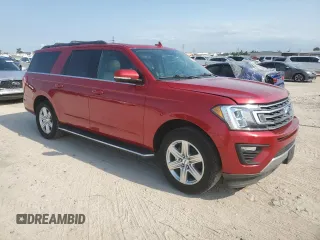 2021 Ford Expedition Max XLT z VIN 1FMJK1HT6MEA20664, wystawiony jako Copart lot #53557795 z przebiegiem 48 423 mil mil oraz Szkoda całkowita • Salvage title. Historia ofert i sprzedaży dostępna na DreamBid. Obrazek 4.