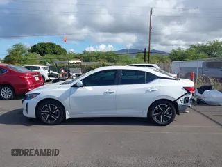 2024 Nissan Sentra SV with VIN 3N1AB8CV8RY320967, listed as a IAAI auction lot 42088012 with 8,863 mi miles and . Bid and sale history available at DreamBid. Image 15.