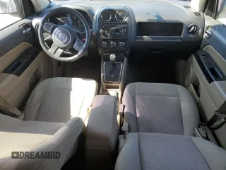 2011 Jeep Compass with VIN 1J4NT1FAXBD165742, listed as a Copart auction lot 46842535 with 66,372 mi miles and Salvage Title. Bid and sale history available at carsss.com. Image 8.