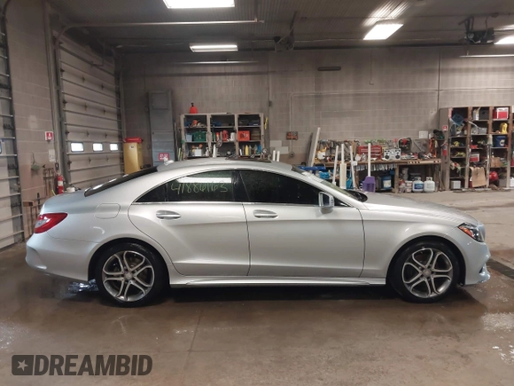 2016 Mercedes-Benz CLS with VIN WDDLJ6HB5GA160338, listed as a IAAI auction lot 41886163 with 105,209 mi miles. Bid and sale history available at carsss.com. Image 12.