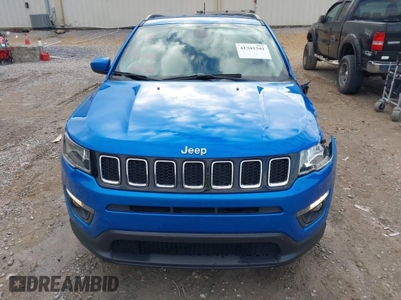 2017 Jeep Compass Latitude z VIN 3C4NJCBB4HT668787, wystawiony jako IAAI lot #41341341 z przebiegiem 86 026 mil mil oraz . Historia ofert i sprzedaży dostępna na DreamBid. Obrazek 13.