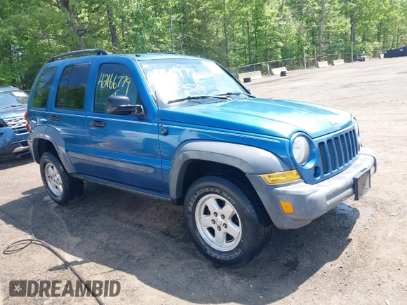 2006 Jeep Liberty Sport z VIN 1J4GL48K36W119096, wystawiony jako IAAI lot #42166779 z przebiegiem 185 355 mil mil oraz . Historia ofert i sprzedaży dostępna na DreamBid. Obrazek 1.