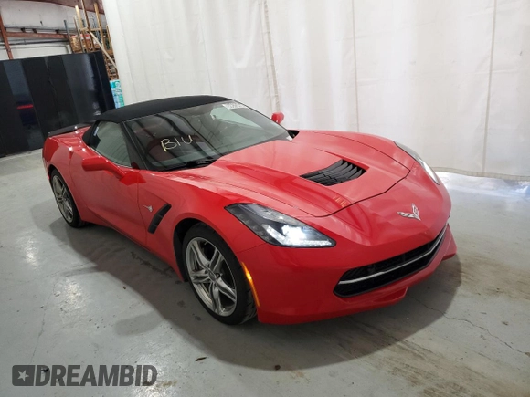 2017 Chevrolet Corvette 3LT with VIN 1G1YF3D72H5120013, listed as a Copart auction lot 86620464 with 31,823 mi miles and Clean Title. Bid and sale history available at carsss.com. Image 4.