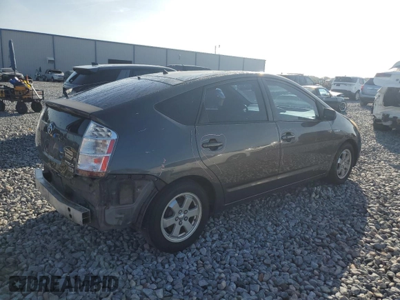 2007 Toyota Prius with VIN JTDKB20U873227074, listed as a Copart auction lot 60213955 with 204,946 mi miles and Salvage title. Bid and sale history available at DreamBid. Image 3.