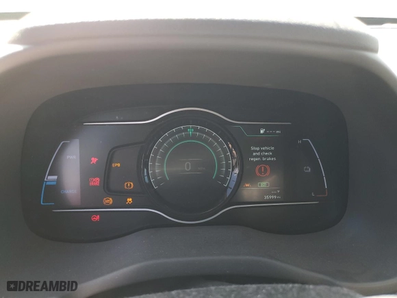 2019 Hyundai Kona Electric Ultimate with VIN KM8K53AG4KU029869, listed as a Copart auction lot 46502675 with 35,999 mi miles and Salvage Title. Bid and sale history available at carsss.com. Image 9.